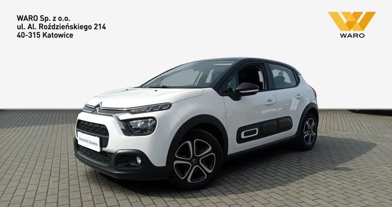 citroen śląskie Citroen C3 cena 56900 przebieg: 28500, rok produkcji 2020 z Suchań